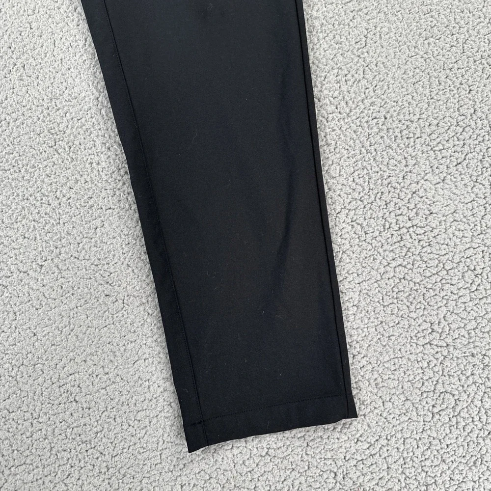 NWT Fabletics The Don Trouser Pants Men 34x32 Black Slim Fit Water Resistant